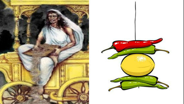 இது தெரிந்தால் நீங்களும் இனிமேல் வீட்டு வாசலில் எலுமிச்சை, மிளகாய் கோர்த்து கட்டுவீங்க!