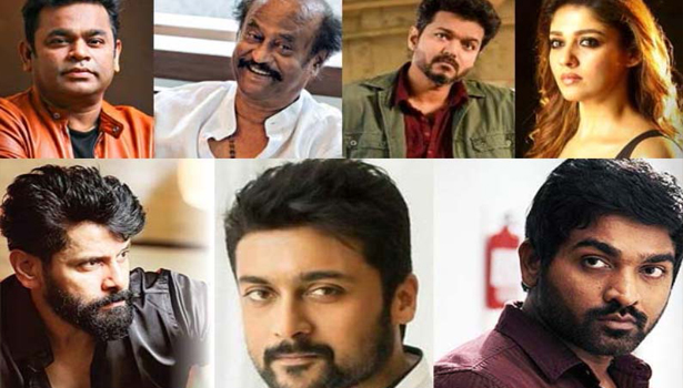அதிக சம்பளம் வாங்கும் பிரபலங்கள் பட்டியலில் இடம் பிடித்த தமிழ் சினிமா பிரபலங்கள்
