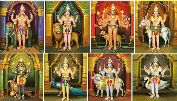 ஐஸ்வர்யம் தரும் அஷ்ட பைரவர்கள்..!