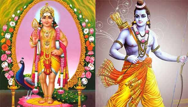 முருகப்பெருமானுக்கு பூஜை செய்து வழிபட்ட ராமர்..!