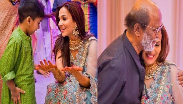 கோலாகலமாக நடைபெற்ற ரஜினியின் மகளது திருமணம்!! எடப்பாடி பழனிசாமி, கமல்ஹாசன் நேரில் வாழ்த்து