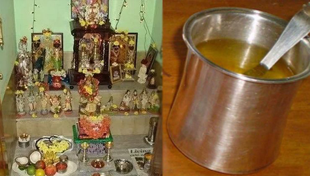 பூஜை அறையில் தண்ணீர் வைப்பதால் கிடைக்கும் பலன்கள் என்ன..?