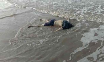 தமிழகம் வேதாரணியம் கடற்பரப்பில் கரையொதுங்கிய சடலம்.