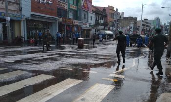 யாழில் கிருமித் தொற்று நீக்கும் செயற்பாடு முன்னெடுப்பு!