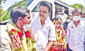 மணக்கோலத்தில் காத்திருந்த யோடிக்கு இடம்பெற்ற இன்ப அதிர்ச்சி!