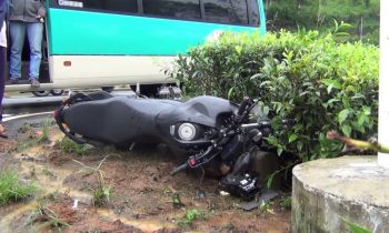 திம்புள்ள வாகன விபத்தில் இருவர் படுகாயம்.