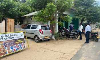 தீவிர கண்காணிப்பின் கீழ்  உள்ள வல்வெட்டித்துறை ஆதிகோவிலடி பகுதி!