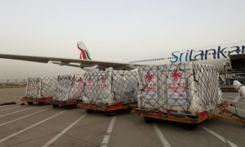 இலங்கையை வந்தடைந்த ஒரு மில்லியன் சைனோபார்ம் தடுப்பூசிகள்.