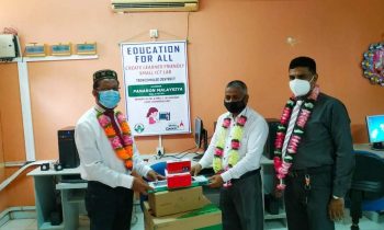 கிராம்பபுர மூன்று பாடசாலைகளுக்கு கணனித் தொகுதிகள் வழங்கி வைப்பு.