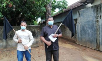 கருப்புக்கொடி போராட்டம்!