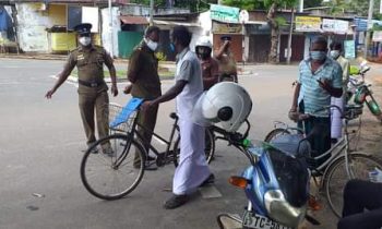 கிண்ணியாவில் ஊரடங்கு சட்டத்தை மீறியவர்களுக்கு கொரோனா பரிசோதனை!