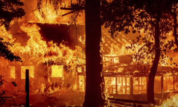 4 மாடி கட்டிடம் ஒன்றில் ஏற்பட்ட தீ விபத்து!