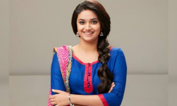 நடிகை கீர்த்தி சுரேஷின் மேக்கப் இல்லாத புகைப்படம்!