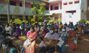 20 வயதிற்கு மேற்பட்டவர்களுக்கு இன்று முதல்  தடுப்பூசி!