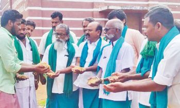 45 நாட்கள் தொடர் உண்ணாவிரதம் போராட்டம்- அய்யாக்கண்ணு தகவல்.