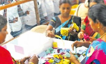 9 மாவட்ட உள்ளுராட்சி தேர்தலில் பதிவான வாக்குகளை எண்ணும் பணி ஆரம்பம்!