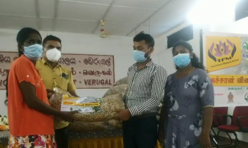 வெருகல் விவாசயிகளுக்கு கச்சான் விதைகள் வழங்கி வைப்பு!