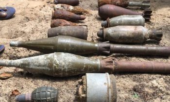 ஒரு தொகை வெடி பொருட்கள் மீட்பு.