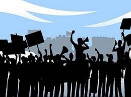 விவசாயிகளினால் முன்னெடுக்கப்பட்ட போராட்டம்.