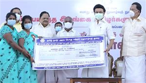 இலங்கை தமிழர்களுக்கு  வீடு காட்டும் திட்டம்.