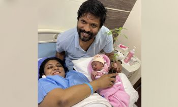 நடிகர் சௌந்தரராஜா தமன்னா தம்பதியருக்கு பெண் குழந்தை பிறந்தது.