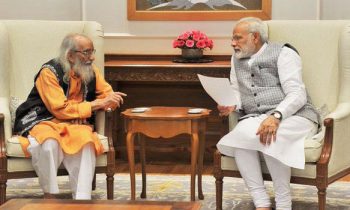 பல்வந்த்  மோரேஷ்வர்  புரந்தரேவின் மறைவுக்கு தனது ஆழ்ந்த  இரங்கலை தெரிவித்த மோடி.