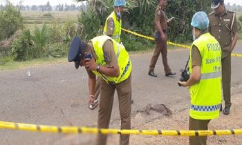 பெண்ணொருவரை பொல்லால் தாக்கி கொலை செய்த நபர்.