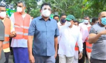 ஐக்கிய மக்கள் சக்தியிரால் முன்னெடுக்கப்பட்ட பேரணியில் சுகாதார விதிமுறைகளை மீறியவர்களுக்கு கடுமையான சட்ட நடவடிக்கை.