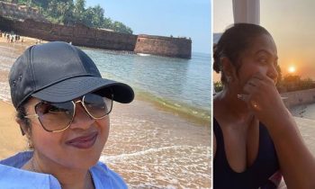 கவர்ச்சி புகைப்படத்தை டுவிட்டர் பக்கத்தில் பதிவிட்ட ராதிகா.