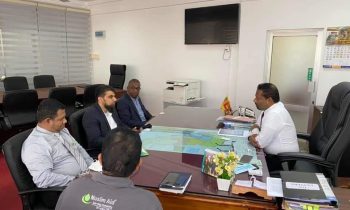 திருகோணமலை  மாவட்ட அரசாங்க அதிபருக்கும் முஸ்லிம் எயிட் UK  அரசசார்பற்ற நிறுவனத்தின் பிரதம நிறைவேற்று அதிகாரிக்கும் இடையில் விசேட சந்திப்பு.