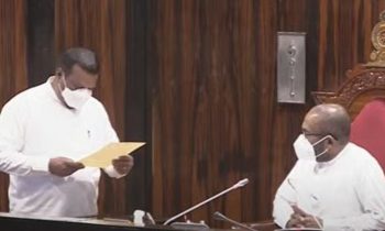 நாடாளுமன்ற உறுப்பினராக லலித் வர்ணகுமார சத்திய பிரமாணம்.