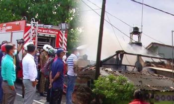 பொரளையில் பல வீடுகளில் ஏற்பட்ட தீ பரவல்.