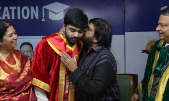 டாக்டர் பட்டம் பெற்ற நடிகர் சிலம்பரசன்.