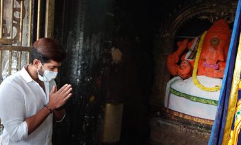 சாமி தரிசனம் பெற்ற நடிகர் அருண்விஜய்.