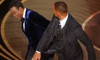 ஆஸ்கர் விழாவில் இருந்து வெளியேற வில் ஸ்மித் மறுத்தார்.