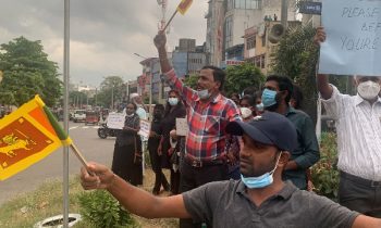 அலரி மாளிகையை சுற்றி ஆர்ப்பாட்டம்: பலப்படுத்தப்பட்டுள்ள பாதுகாப்பு.