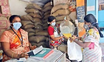 ரேசன் கடை ஊழியர்கள் போராட்டம் தீவிரம்.