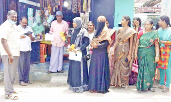 தூய்மை பணி குறித்த விழிப்புணர்வு பேரணி.