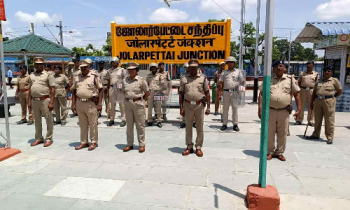 பாதுகாப்பு குறித்து காவற்துறையினர் விழிப்புணர்வு.