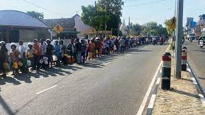 மண்ணெண்ணைக்கு பெரும் தட்டுப்பாடு.