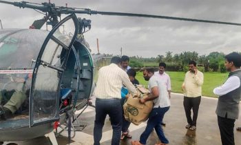 ஆந்திராவில் கோதாவரி ஆற்று வெள்ளத்தில் சிக்கி 3 பேர் பலி.