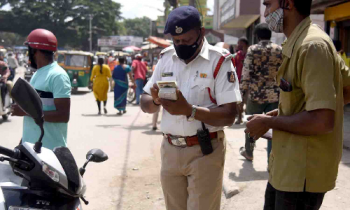 பல்லடத்தில் போக்குவரத்து விதிகளை மீறிய 706 பேர் மீது வழக்கு.