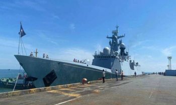 இலங்கை துறைமுகத்தில் 4 நாட்கள் நங்கூரமிடும் வெளிநாட்டு போர்க்கப்பல்!