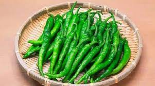 சந்தையில் பச்சை மிளகாயின் விலை சடுதியாக உயர்வு.