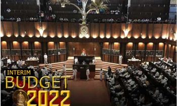 இடைக்கால வரவு செலவுத் திட்ட விவாதம் இன்றும் இடம்பெறும்.