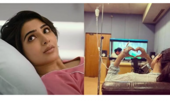 சிகிச்சையில் இருக்கும் சமந்தாவின் லேட்டஸ்ட் போட்டோ.