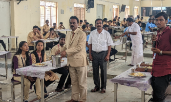 கல்லூரி மாணவர்களுக்கு காலை சிற்றுண்டி திட்டம்: முதல்-அமைச்சர் மு.க.ஸ்டாலின் தொடங்கி வைத்தார்.